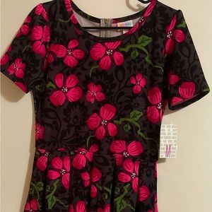 Beautiful hot pink floral Dress.